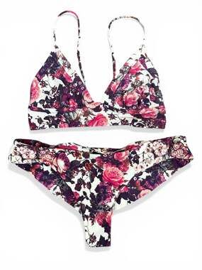 Boys + Arrows Floral Bikini S